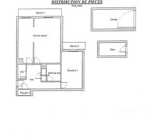  Appartement � vendre 2 pi�ces 54 m�