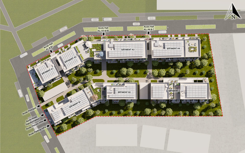 Appartements neufs   Cergy (95800)