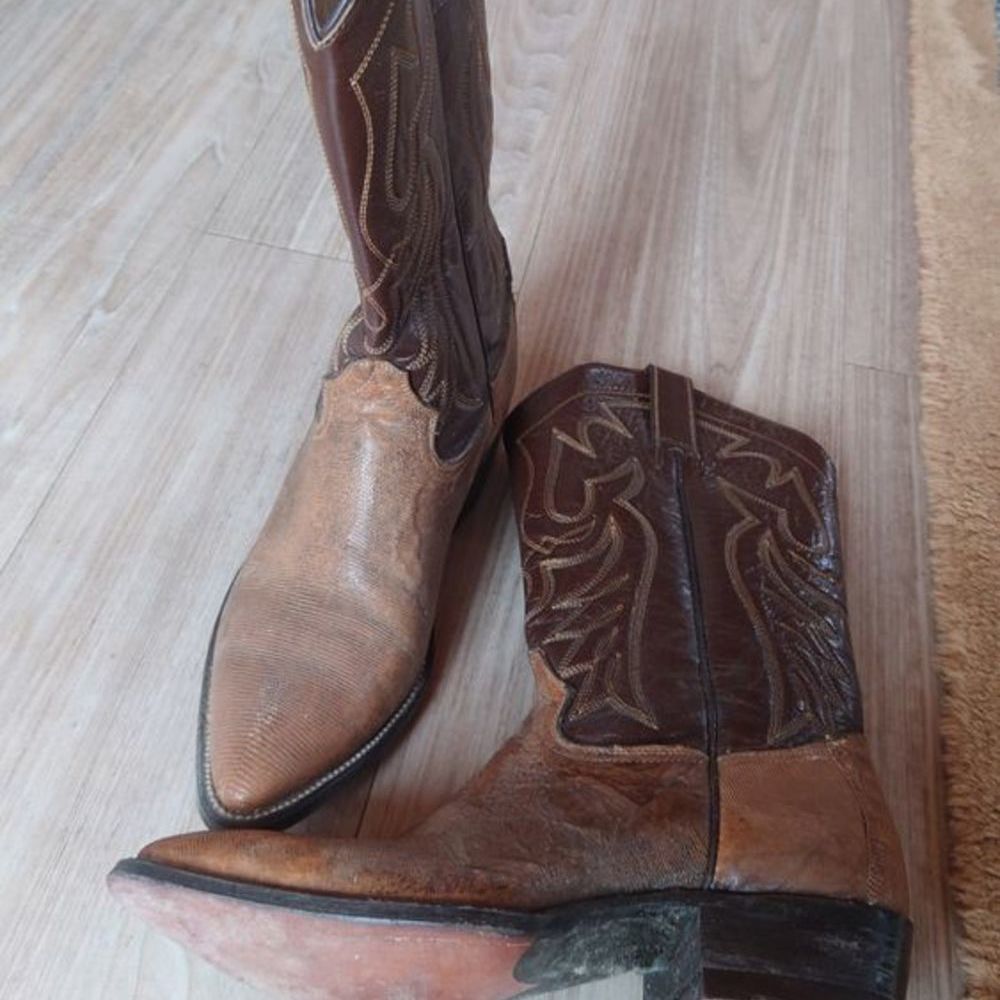Bottes Country cuir Chaussures