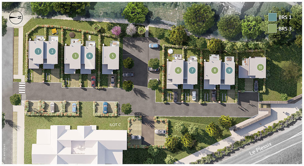 Maisons neuves   Saint-Erblon (35230)