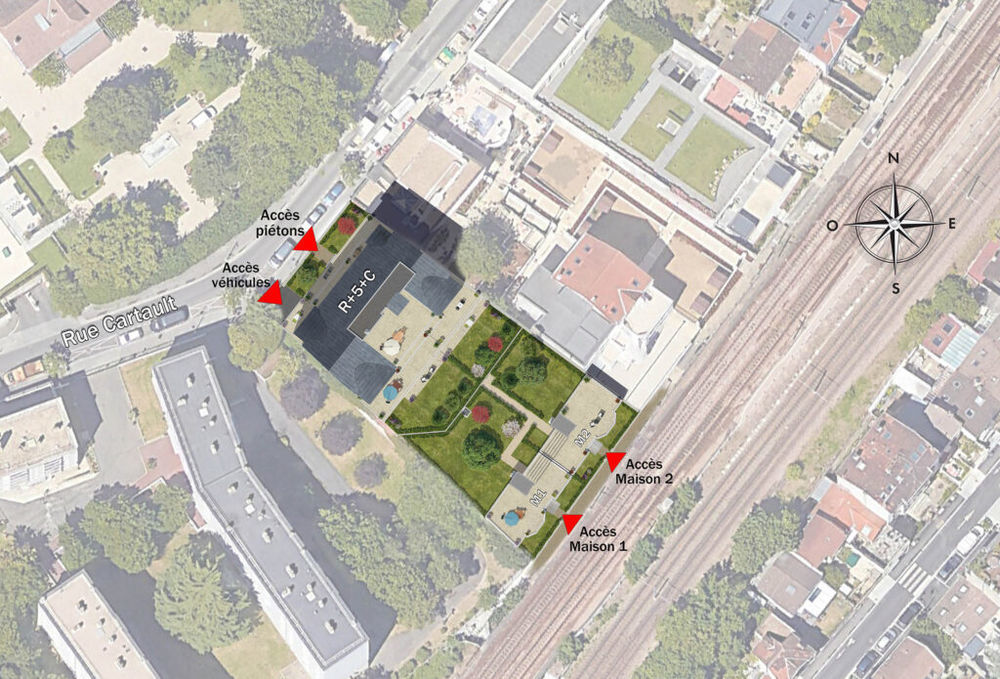 Appartements neufs et Maisons neuves   Puteaux (92800)