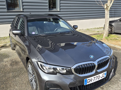 BMW S&eacute;rie 3 Touring 330e 292 ch BVA8 M Sport 2022 occasion Clermont-Ferrand 63000