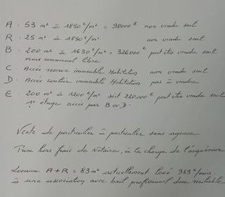  Plateau � vendre 520 m�