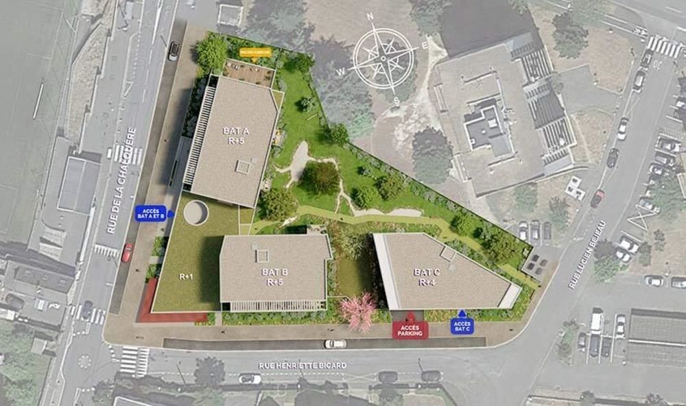 Appartements neufs   Angers (49100)