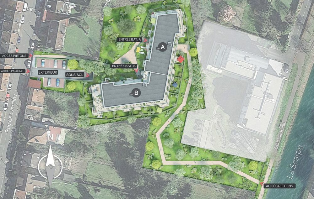 Appartements neufs   Douai (59500)