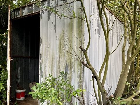 Vends abris en tle d'acier galvanis 400 Plombires-ls-Dijon (21)