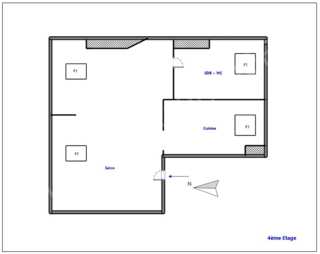  Appartement � vendre 1 pi�ce 25 m�