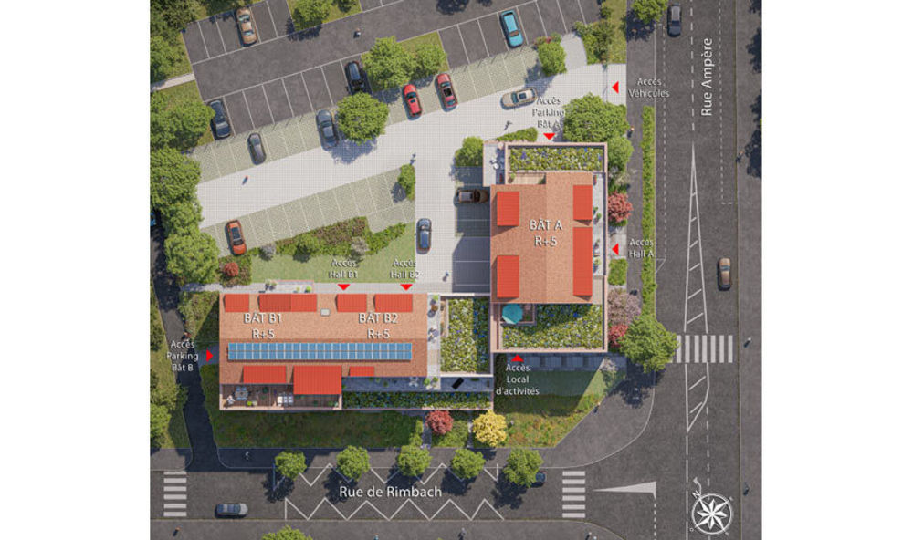 Appartements neufs   Strasbourg (67100)