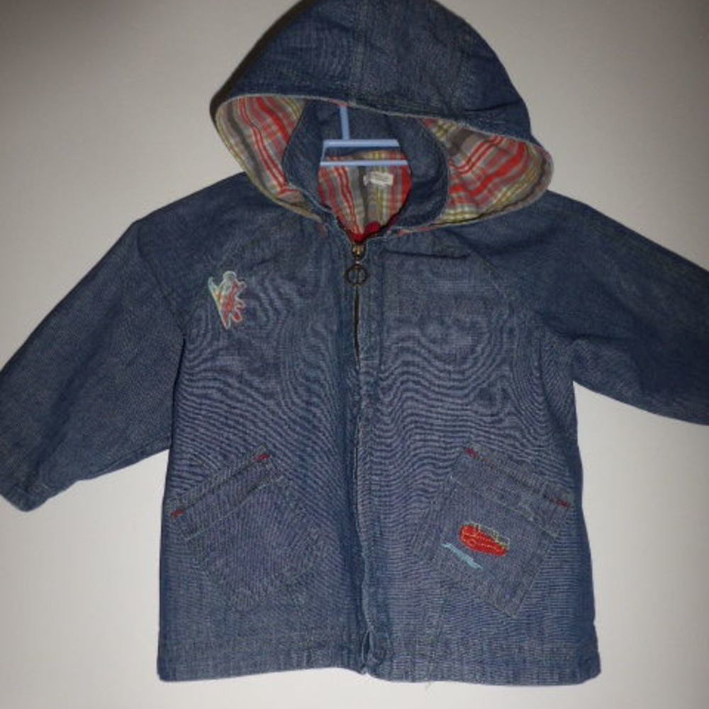 CATIMINI veste printemps &agrave; capuche amovible 12 mois Vêtements enfants