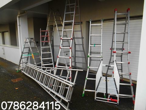 escabeaux & échelles télescopique A PARTIR 10 E / JOUR 10 33800 Bordeaux