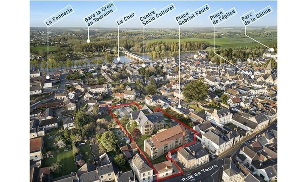 Appartements neufs et Maisons neuves   Bl�r� (37150)