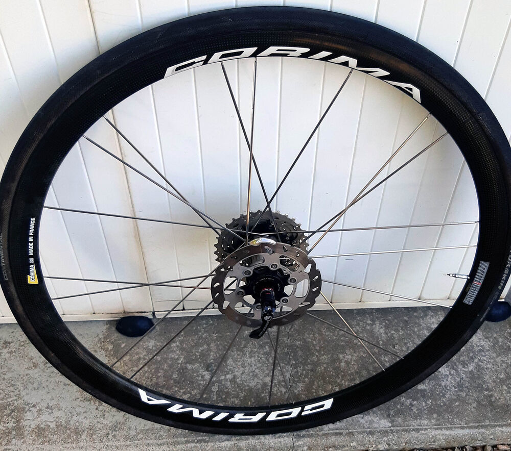 Paire de roues CORIMA &agrave; boyaux Vélos