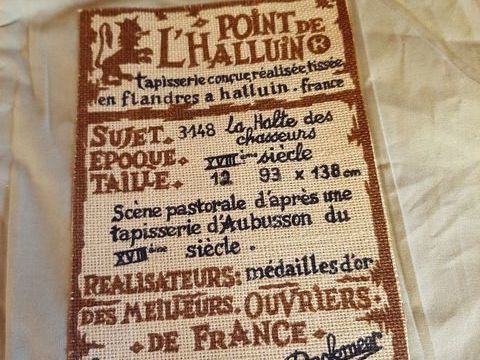 Tapisserie point de l'alluin 800 Hagenthal-le-Bas (68)