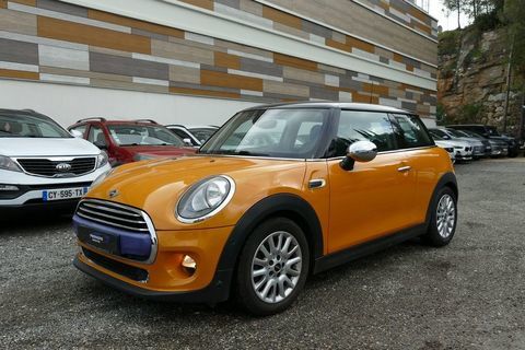 Mini Cooper Hatch 3 Portes 136 ch Pack Red Hot Chili 2015 occasion La Ciotat 13600