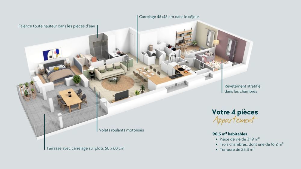 Appartements neufs   Échirolles (38130)