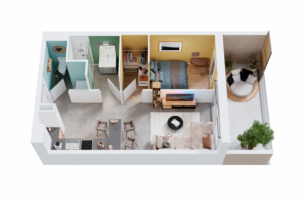 Appartements neufs   La Primaube (12450)