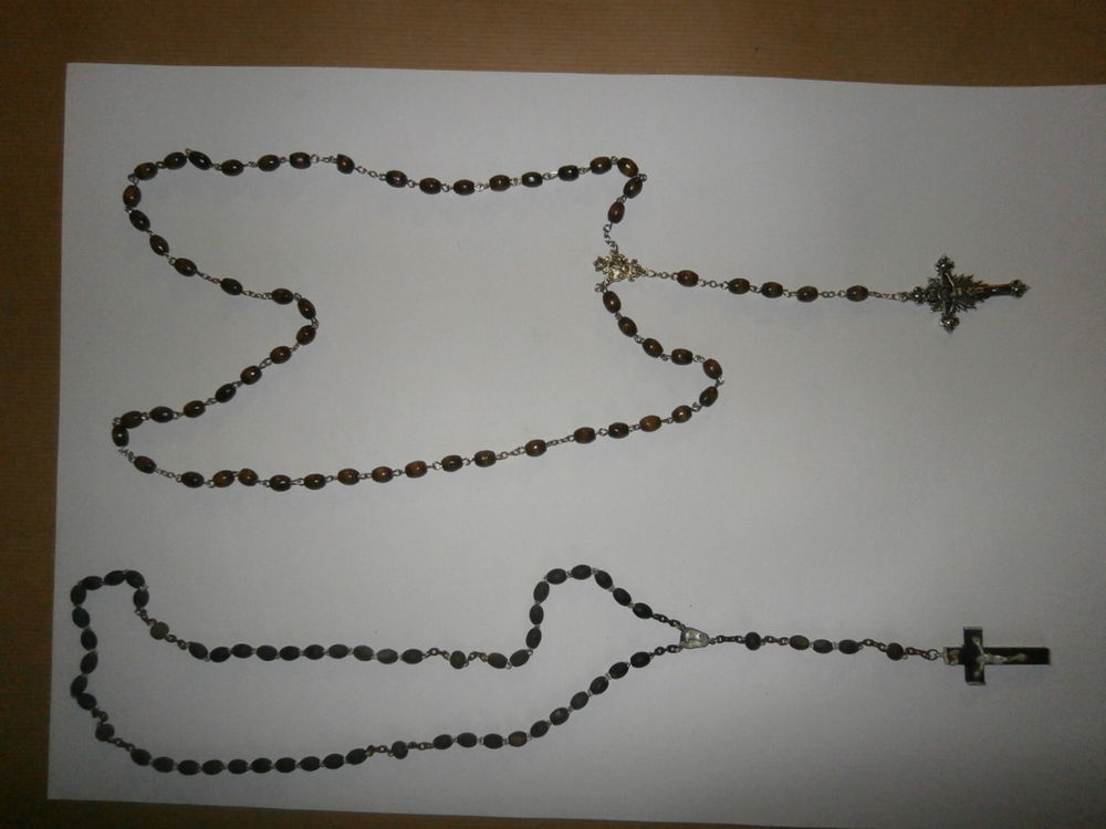 Chapelets et autres objets 