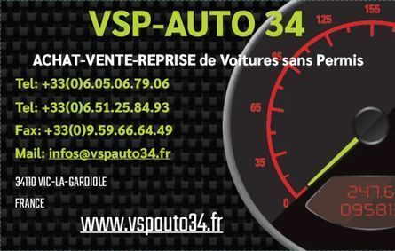 VSP AUTO 34, concessionnaire 34