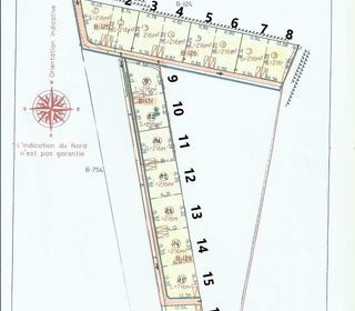  Terrain � vendre 3765 m�