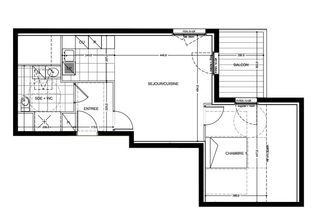  Appartement � vendre 2 pi�ces 48 m�