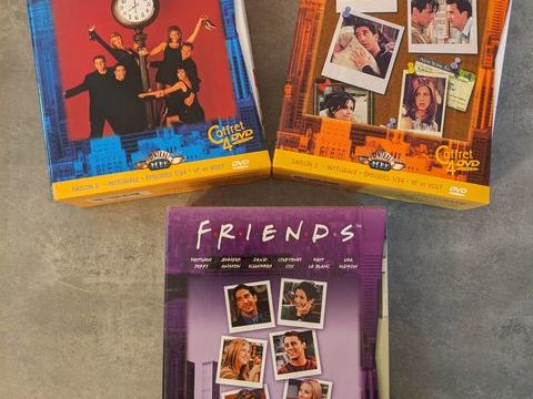 FRIENDS saison 2 + 3 + 4 soit 12 DVD film série tv feuilleto 10 Marseille 13 (13)