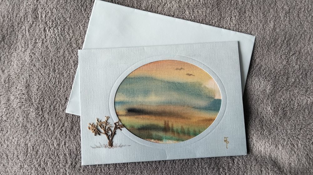 Carte Heureux anniversaire vintage Made in France 