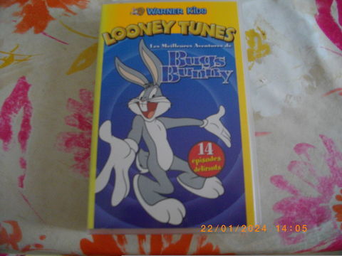 CASSETTE VIDEO VHS DE :  BUGS BUNNY  5 Perros-Guirec (22)