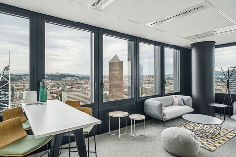 Un acc&egrave;s 24&nbsp;heures sur 24, 7&nbsp;jours sur 7 &agrave; des bureaux au design remarquable pour 2 personnes &agrave; Lyon, Spaces Part-Dieu  719 69003 Lyon