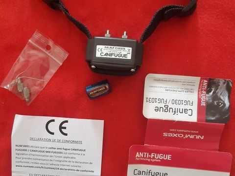 NUM'AXES Collier Antifugue Seul CANIFUGUE FUG1030/ FUG1031 59 62210 Avion