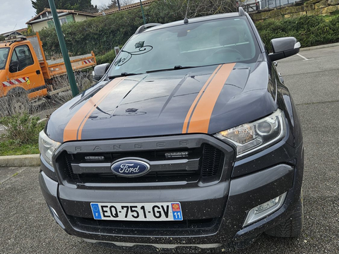 Ford Ranger RANGER DOUBLE CABINE 3.2 TDCi 200 4X4 WILDTRAK A 0 occasion Gaja-et-Villedieu 11300