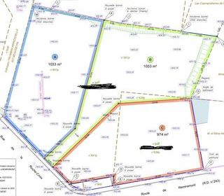  Terrain � vendre 1033 m�