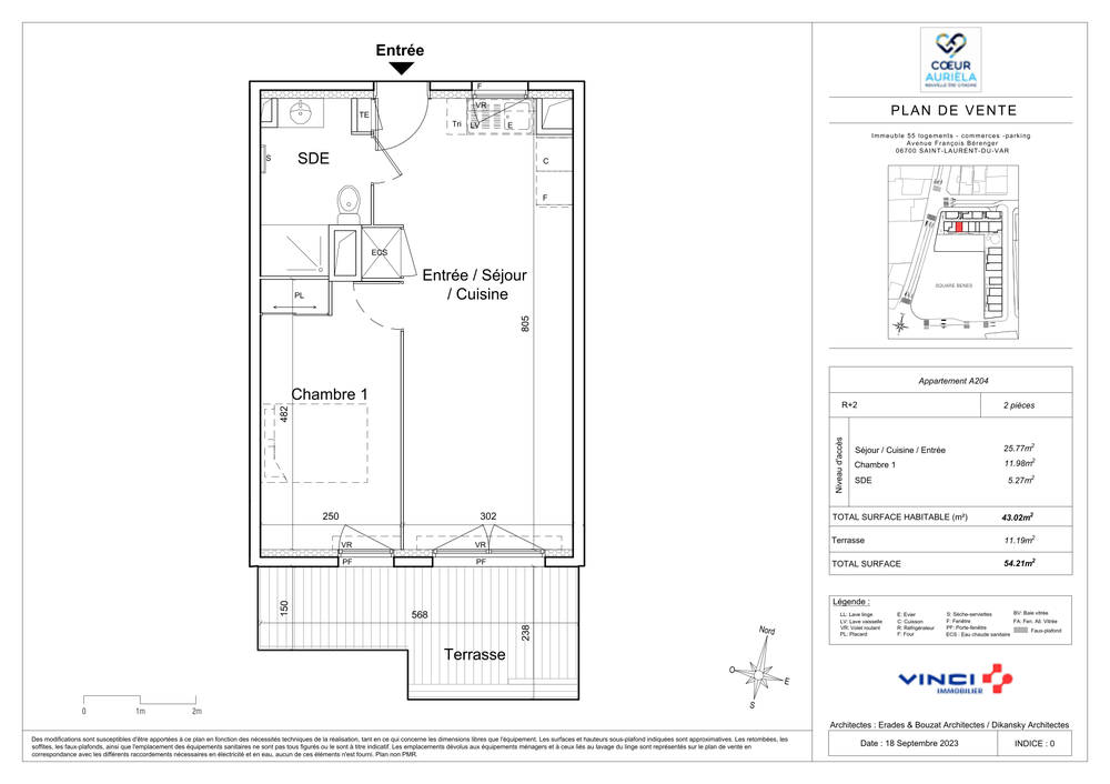 Appartements neufs   Saint-Laurent-du-Var (06700)