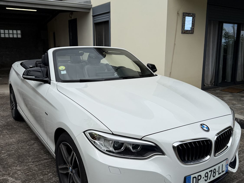 BMW Serie 2 Cabriolet 220d 190 ch M Sport A 2015 occasion Saint-Pierre 97410