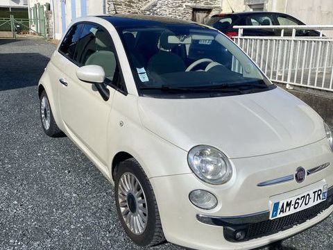 Fiat 500 1.2 8V 69 ch Lounge 2010 occasion Beaucouz&eacute; 49070