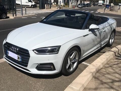 Audi A5 Cabriolet 2.0 TFSI 190 S tronic 7 S Line 2018 occasion Aubagne 13400