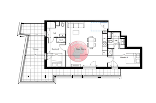  Appartement � vendre 3 pi�ces 68 m�