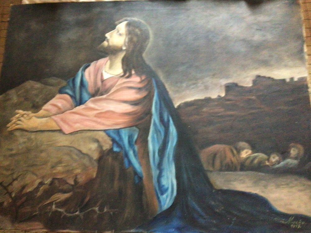 MAGNIFIQUE ANCIEN TABLEAU DU PEINTRE MACKO Décoration