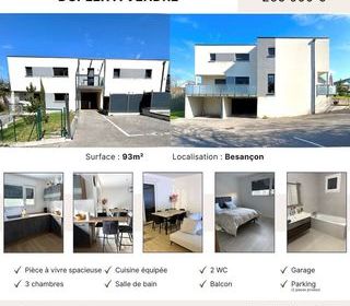  Appartement � vendre 4 pi�ces 94 m�