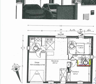  Maison � vendre 3 pi�ces 64 m�