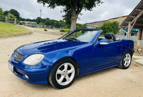 Mercedes SLK 200 K 2001 occasion Le Luart 72390
