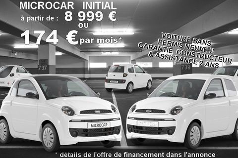 Autres Autres MICROCAR INITIAL 2018 occasion Gargenville 78440