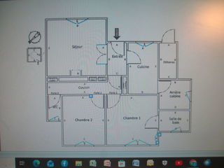  Appartement � vendre 3 pi�ces 73 m�