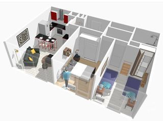  Appartement � vendre 3 pi�ces 57 m�