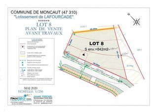  Terrain � vendre 842 m�