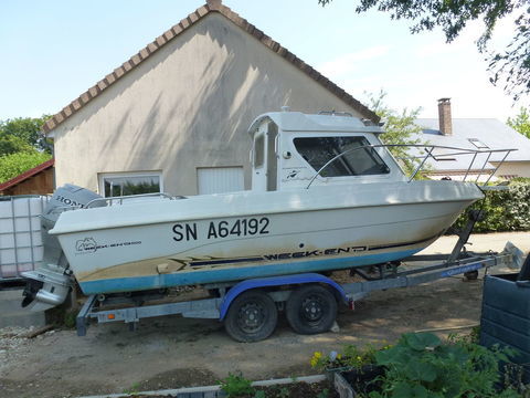 Bateaux &agrave; moteur P&ecirc;che-promenade 1999 occasion Saint-Pavace 72190