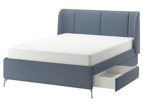 Lit avec rangement TUFJORD IKEA 140x200 comme neuf 400 Vannes (56)