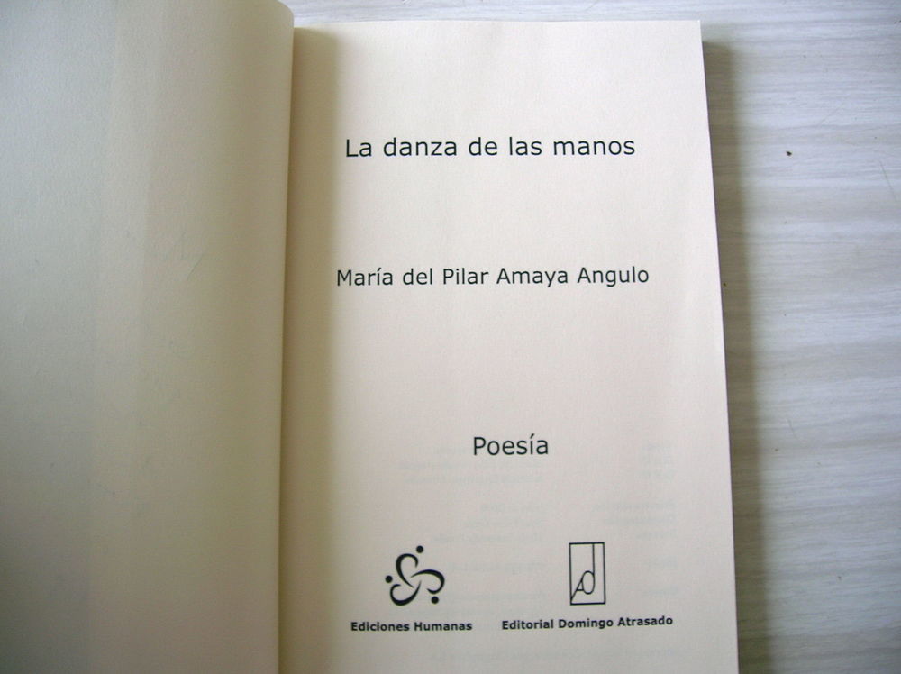 LA DANZA DE LA MANOS - Maria del Pilar Livres et BD