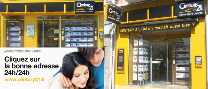 Agence CENTURY 21 IMMOBILIERE JAURES Chalon-sur-Sane