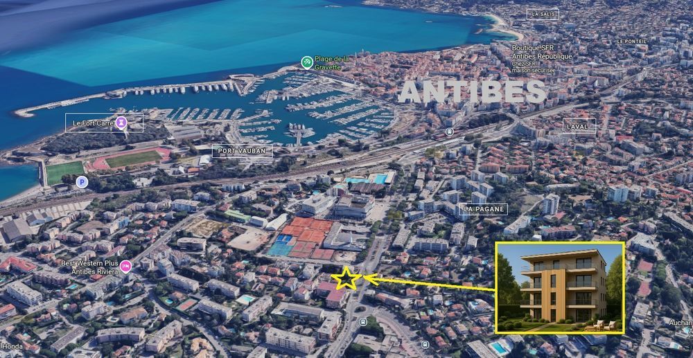 Appartements neufs   Antibes (06600)