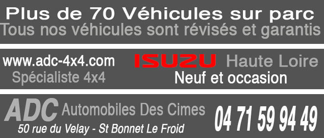 A D C - AUTOMOBILES DES CIMES, concessionnaire 43